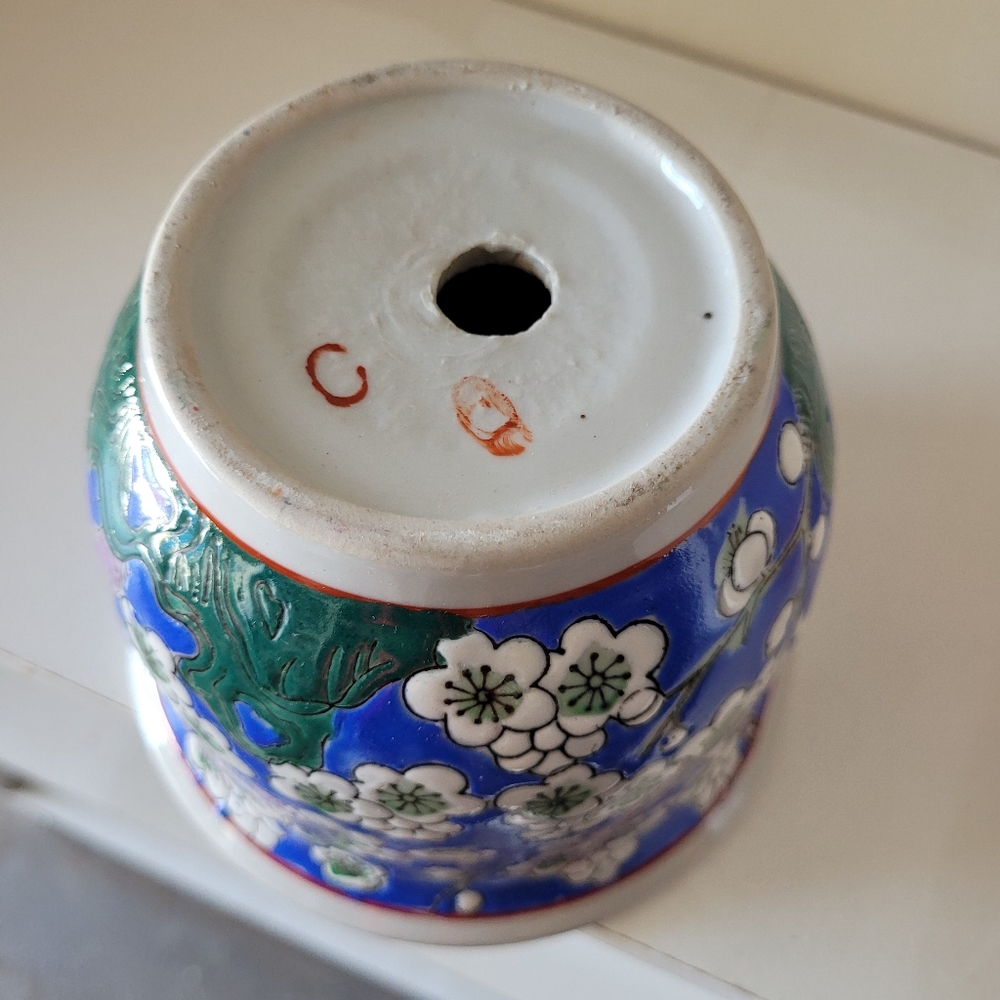 Vintage, Hand Painted Pottery/Planter. Compare w/other sellers/pics! ShipsFree